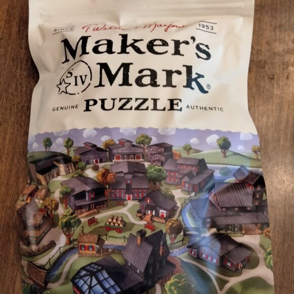 NEW - Maker's Mark Distillery Puzzle - 2021 Limited Edition Christmas Gift - Picture 4 of 4